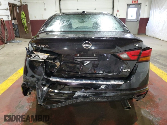 2022 Nissan Altima 2.5 SL with VIN 1N4BL4EW4NN423488, listed as a Copart auction lot 86911764 with 35,815 mi miles and Salvage Title. Bid and sale history available at carsss.com. Image 6.