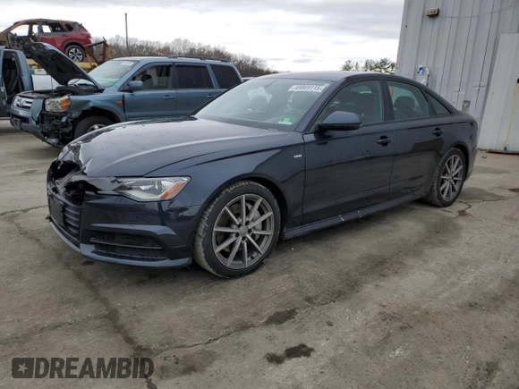 2018 Audi A6 Premium with VIN WAUF8AFCXJN085022, listed as a Copart auction lot 48869115 with 80,015 mi miles and Salvage Title. Bid and sale history available at carsss.com. Image 1.