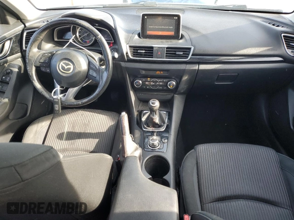 2015 Mazda 3 i Touring with VIN JM1BM1L71F1272572, listed as a Copart auction lot 51322645 with 122,966 mi miles and Clean Title. Bid and sale history available at DreamBid. Image 8.