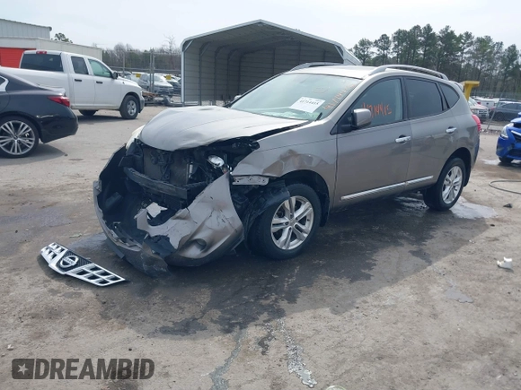 2012 Nissan Rogue S with VIN JN8AS5MT5CW605010, listed as a IAAI auction lot 41714415 with 167,445 mi miles and . Bid and sale history available at DreamBid. Image 17.