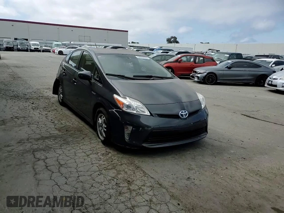 2014 Toyota Prius Four with VIN JTDKN3DU4E0361103, listed as a Copart auction lot 64854555 with 102,715 mi miles and Salvage title. Bid and sale history available at DreamBid. Image 13.