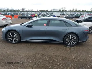 2023 Lucid Air Pure with VIN 50EA1PFA5PA007794, listed as a IAAI auction lot 42113156 with 5,052 mi miles. Bid and sale history available at carsss.com. Image 15.