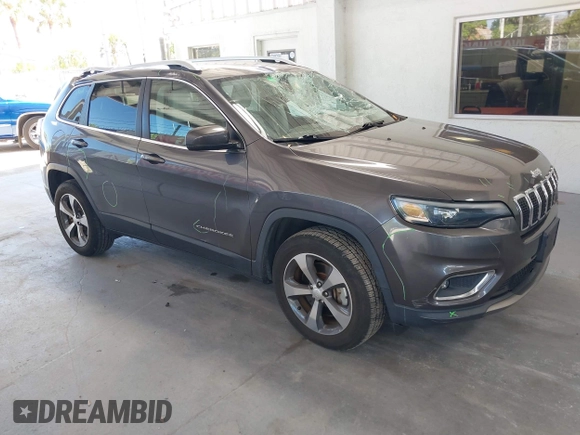 2019 Jeep Cherokee Limited with VIN 1C4PJMDX6KD303225, listed as a IAAI auction lot 42267721 with 70,857 mi miles and . Bid and sale history available at DreamBid. Image 1.