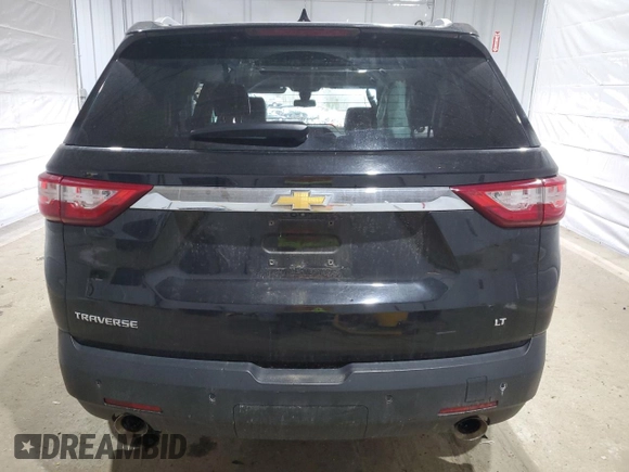 2018 Chevrolet Traverse LT Leather with VIN 1GNEVHKW5JJ156772, listed as a Copart auction lot 46163275 with 0 mi miles and Salvage Title. Bid and sale history available at carsss.com. Image 6.