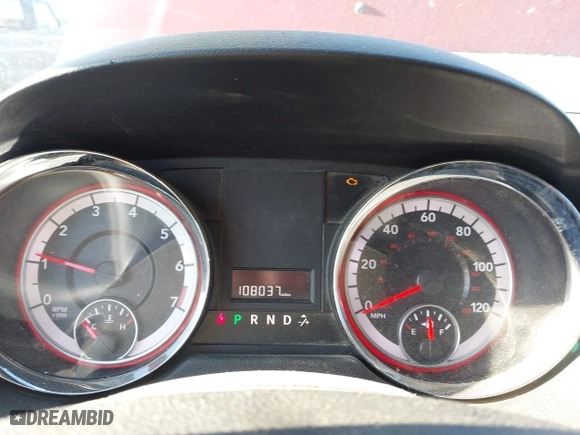 2014 Dodge Grand Caravan SE with VIN 2C4RDGBG5ER376866, listed as a IAAI auction lot 42022978 with 108,037 mi miles. Bid and sale history available at carsss.com. Image 7.