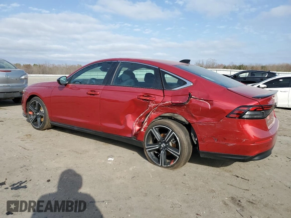 2024 Honda Accord Sport с VIN 1HGCY2F58RA076014, выставлен на аукционе Copart как лот 49226635 с пробегом 52 162 миль миль и Списание • Salvage title. История ставок и продаж доступна на DreamBid. Изображение 2.