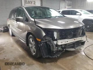 2019 Honda Odyssey EX-L with VIN 5FNRL6H76KB081335, listed as a Copart auction lot 51173805 with 60,498 mi miles and Salvage Title. Bid and sale history available at carsss.com. Image 4.