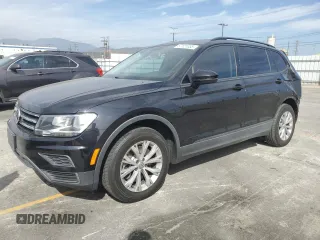 2019 Volkswagen Tiguan S with VIN 3VV1B7AX4KM149807, listed as a Copart auction lot 57521035 with 74,380 mi miles and Salvage title. Bid and sale history available at DreamBid. Image 1.