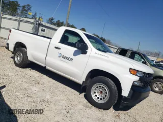 2020 Chevrolet Silverado 1500 Work Truck with VIN 3GCNWAEH0LG137495, listed as a Copart auction lot 46846575 with 159,812 mi miles and Clean Title. Bid and sale history available at DreamBid. Image 4.