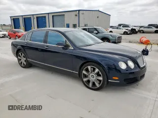 2006 Bentley Flying Spur with VIN SCBBR53W26C034950, listed as a Copart auction lot 58192825 with 45,060 mi miles and Salvage title. Bid and sale history available at DreamBid. Image 4.
