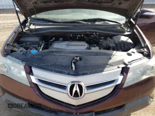 2008 Acura MDX with VIN 2HNYD28268H527681, listed as a Copart auction lot 48849845 with 136,708 mi miles and Clean Title. Bid and sale history available at DreamBid. Image 12.