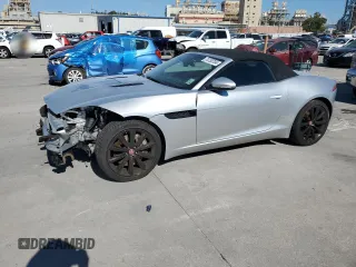 2016 Jaguar F-Type with VIN SAJWB6E62G8K28616, listed as a Copart auction lot 74730704 with 31,185 mi miles and Salvage Title. Bid and sale history available at DreamBid. Image 1.