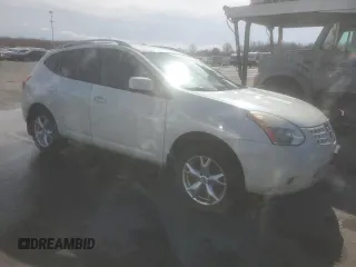 2008 Nissan Rogue SL with VIN JN8AS58V78W138465, listed as a Copart auction lot 49464985 with 147,360 mi miles and Salvage Title. Bid and sale history available at DreamBid. Image 4.