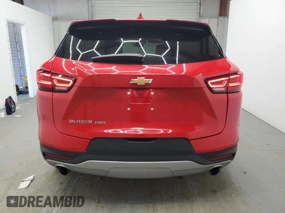 2023 Chevrolet Blazer LT с VIN 3GNKBHR40PS213886, выставлен на аукционе Copart как лот 55051435 с пробегом 45 383 миль миль и Списание • Salvage title. История ставок и продаж доступна на DreamBid. Изображение 6.