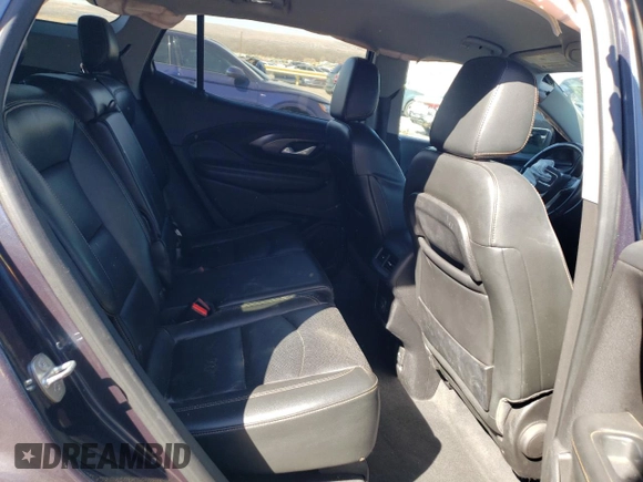 2018 GMC Terrain SLT with VIN 3GKALPEX5JL325116, listed as a Copart auction lot 46791435 with 98,385 mi miles and Salvage Title. Bid and sale history available at carsss.com. Image 11.