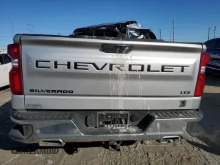2021 Chevrolet Silverado 1500 LTZ with VIN 3GCUYGET4MG282294, listed as a Copart auction lot 80017084 with Not Provided miles and Salvage Title. Bid and sale history available at DreamBid. Image 6.