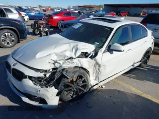 2016 BMW 3 Series 320i with VIN WBA8A9C58GK618335, listed as a IAAI auction lot 41241920 with 1 mi miles. Bid and sale history available at carsss.com. Image 17.