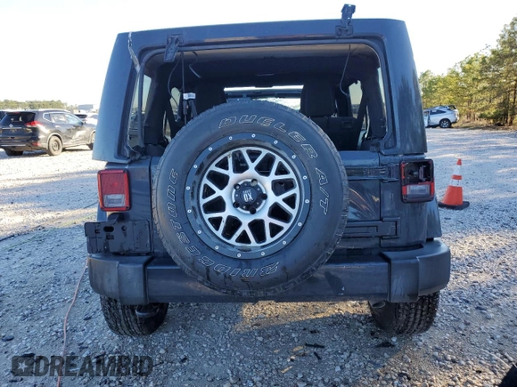 2018 Jeep Wrangler JK Unlimited Sahara with VIN 1C4HJWEG8JL804166, listed as a Copart auction lot 41606005 with 88,345 mi miles and Salvage Title. Bid and sale history available at carsss.com. Image 6.