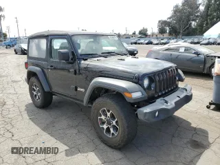 2021 Jeep Wrangler Sport z VIN 1C4GJXAG1MW637028, wystawiony jako Copart lot #54346475 z przebiegiem 80 675 mil mil oraz Szkody całkowita. Historia ofert i sprzedaży dostępna na DreamBid. Obrazek 4.