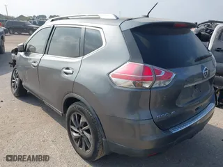 2015 Nissan Rogue S with VIN 5N1AT2MT8FC862381, listed as a IAAI auction lot 41784859 with 109,819 mi miles. Bid and sale history available at carsss.com. Image 3.