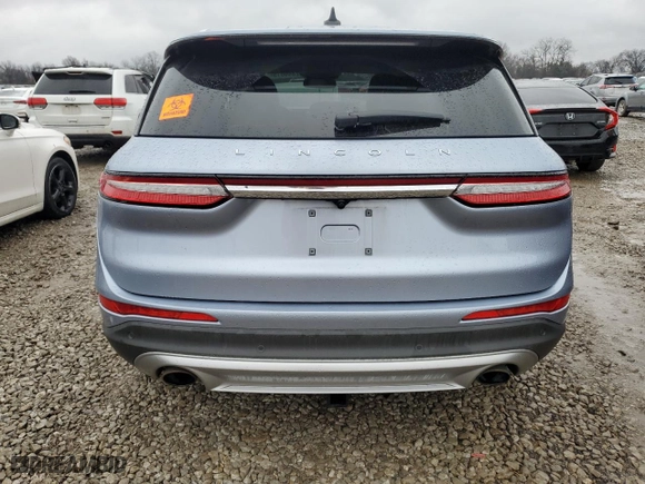 2022 Lincoln Corsair Standard with VIN 5LMCJ1D97NUL06419, listed as a Copart auction lot 42846615 with 0 mi miles and Salvage Title. Bid and sale history available at carsss.com. Image 6.