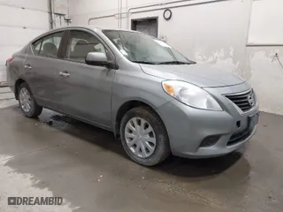 2012 Nissan Versa SV with VIN 3N1CN7AP0CL892845, listed as a IAAI auction lot 42095696 with 126,052 mi miles. Bid and sale history available at carsss.com. Image 1.