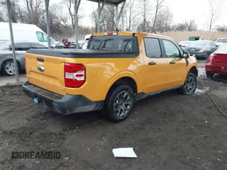 2022 Ford Maverick XL with VIN 3FTTW8F90NRA89835, listed as a IAAI auction lot 41453857 with 38,568 mi miles and . Bid and sale history available at DreamBid. Image 4.
