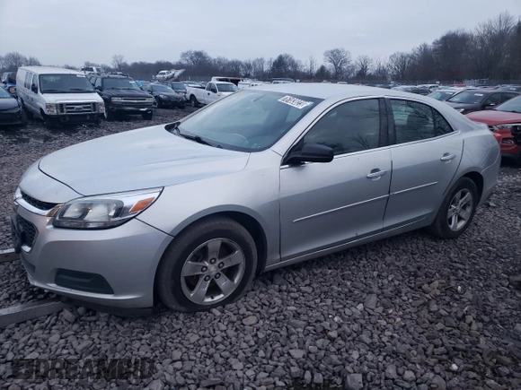 2015 Chevrolet Malibu LS with VIN 1G11B5SL2FF307266, listed as a Copart auction lot 76183023 with 128,694 mi miles and Clean Title. Bid and sale history available at DreamBid. Image 1.