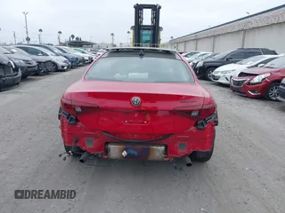 2019 Alfa Romeo Giulia Ti Sport with VIN ZARFAMBN0K7606969, listed as a IAAI auction lot 41962828 with 46,544 mi miles and . Bid and sale history available at DreamBid. Image 17.