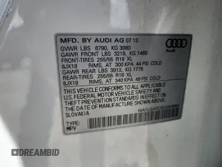 2014 Audi Q7 Premium Plus z VIN WA1LGAFE3ED003650, wystawiony jako Copart lot #64277325 z przebiegiem 167 169 mil mil oraz Szkoda całkowita • Salvage title. Historia ofert i sprzedaży dostępna na DreamBid. Obrazek 14.