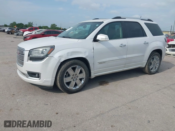 2016 GMC Acadia Denali with VIN 1GKKVTKD2GJ214010, listed as a IAAI auction lot 42082570 with 143,754 mi miles. Bid and sale history available at carsss.com. Image 18.