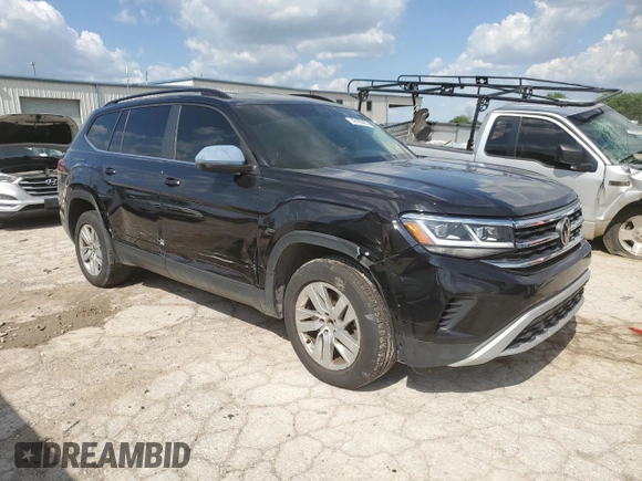 2021 Volkswagen Atlas S z VIN 1V2GP2CA7MC506793, wystawiony jako Copart lot #56185255 z przebiegiem 142 427 mil mil oraz Czysty tytuł • Clean title. Historia ofert i sprzedaży dostępna na DreamBid. Obrazek 4.