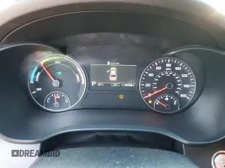 2020 Kia Optima Hybrid EX with VIN KNAGU4LE2L5041025, listed as a Copart auction lot 46297275 with 116,508 mi miles and Salvage Title. Bid and sale history available at carsss.com. Image 9.