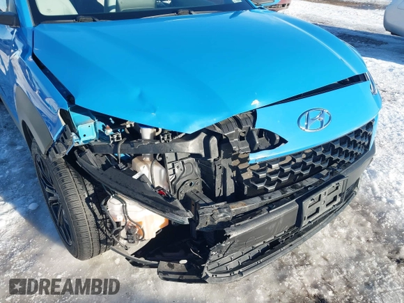 2023 Hyundai Kona SEL with VIN KM8K6CAB3PU956256, listed as a IAAI auction lot 41286226 with 24,973 mi miles. Bid and sale history available at carsss.com. Image 6.
