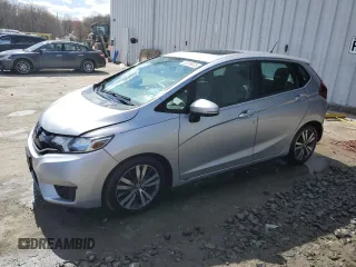 2015 Honda Fit EX-L with VIN 3HGGK5H86FM704890, listed as a Copart auction lot 52186675 with 114,098 mi miles and Salvage Title. Bid and sale history available at carsss.com. Image 1.