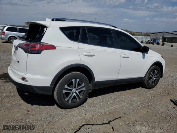 2018 Toyota RAV4 LE with VIN JTMZFREV0JJ152368, listed as a Copart auction lot 50899375 with 55,966 mi miles and Salvage Title. Bid and sale history available at carsss.com. Image 3.