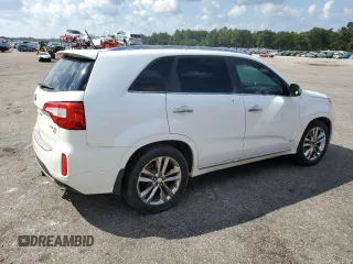 2014 Kia Sorento SX Limited z VIN 5XYKWDA71EG501636, wystawiony jako Copart lot #72324524 z przebiegiem 166 496 mil mil oraz Szkoda całkowita • Salvage title. Historia ofert i sprzedaży dostępna na DreamBid. Obrazek 3.