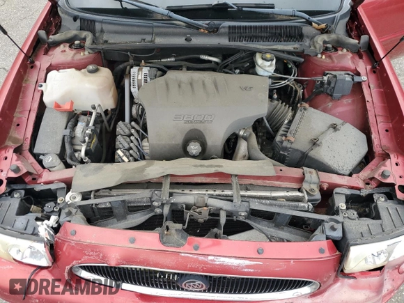 2004 Buick LeSabre Limited with VIN 1G4HR54K74U248628, listed as a Copart auction lot 64835815 with 190,114 mi miles and Salvage title. Bid and sale history available at DreamBid. Image 11.