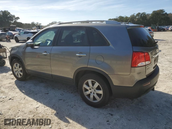 2012 Kia Sorento LX with VIN 5XYKT3A6XCG193485, listed as a Copart auction lot 80695053 with Not Provided miles and Salvage Title. Bid and sale history available at DreamBid. Image 2.