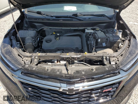 2023 Chevrolet Equinox RS with VIN 3GNAXMEG6PL141852, listed as a Copart auction lot 57646895 with 45,017 mi miles and Salvage title. Bid and sale history available at DreamBid. Image 12.
