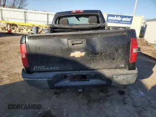 2008 Chevrolet Silverado 1500 Work Truck with VIN 1GCEC14X48Z308404, listed as a Copart auction lot 42343195 with 283,843 mi miles and Salvage Title. Bid and sale history available at carsss.com. Image 6.