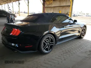 2022 Ford Mustang EcoBoost z VIN 1FATP8UH0N5102809, wystawiony jako Copart lot #54985515 z przebiegiem 47 174 mil mil oraz Szkoda całkowita • Salvage title. Historia ofert i sprzedaży dostępna na DreamBid. Obrazek 3.