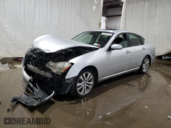 2009 Infiniti M with VIN JNKCY01F39M851190, listed as a Copart auction lot 64297164 with 221,933 mi miles and Salvage Title. Bid and sale history available at DreamBid. Image 1.