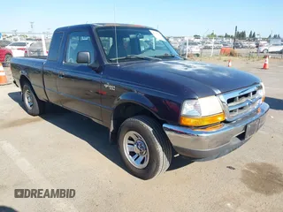 1999 Ford Ranger XL with VIN 1FTYR14V1XPB59485, listed as a IAAI auction lot 42655369 with 109,738 mi miles and . Bid and sale history available at DreamBid. Image 1.