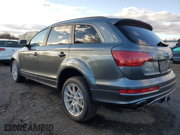 2015 Audi Q7 3.0L TDI Prestige with VIN WA1WMAFE6FD033250, listed as a Copart auction lot 78840474 with 156,852 mi miles and Salvage Title. Bid and sale history available at carsss.com. Image 2.