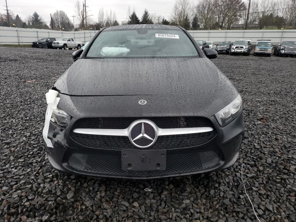 2022 Mercedes-Benz A 220 with VIN W1K3G4FB1NJ367943, listed as a Copart auction lot 85070424 with 15,922 mi miles and Salvage title. Bid and sale history available at DreamBid. Image 5.