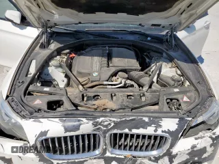 2015 BMW 5 Series 535i with VIN WBA5B1C52FG128542, listed as a Copart auction lot 50084585 with 110,341 mi miles and Salvage Title. Bid and sale history available at carsss.com. Image 12.