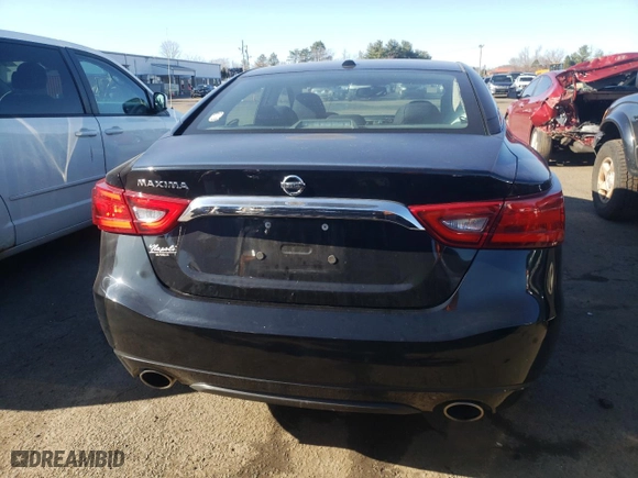 2018 Nissan Maxima S with VIN 1N4AA6AP0JC409573, listed as a Copart auction lot 51102385 with 37,647 mi miles and Salvage Title. Bid and sale history available at carsss.com. Image 6.