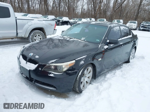 2004 BMW 5 Series 530i with VIN WBANA73534B803668, listed as a IAAI auction lot 41570307 with Not Provided miles and . Bid and sale history available at carsss.com. Image 2.