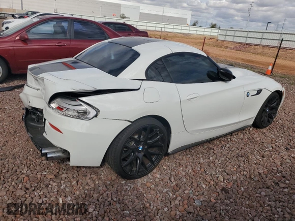 2012 BMW Z4 sDrive35i with VIN WBALM7C55CE385061, listed as a Copart auction lot 48051044 with 87,369 mi miles and Salvage Title. Bid and sale history available at carsss.com. Image 3.